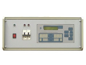 Передняя панель 2-х канального контроллера температур