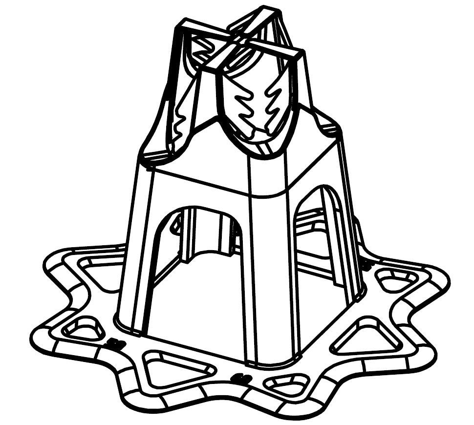 Опора PTL "XL, песчаное основание"